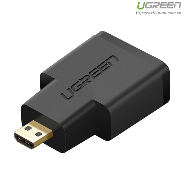 Đầu Chuyển Đổi Micro HDMI to HDMI Ch&#237;nh H&#227;ng Ugreen (20106) GK