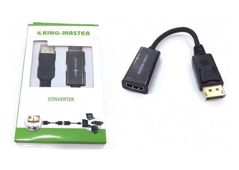 C&#193;P DISPLAYPORT -&gt; HDMI 4K KINGMASTER (KY-D 253B) 318HP