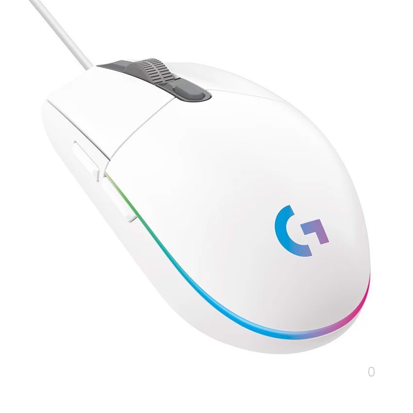 Chuột Gaming Logitech G102 Gen 2 Lightsync White (910-005803)