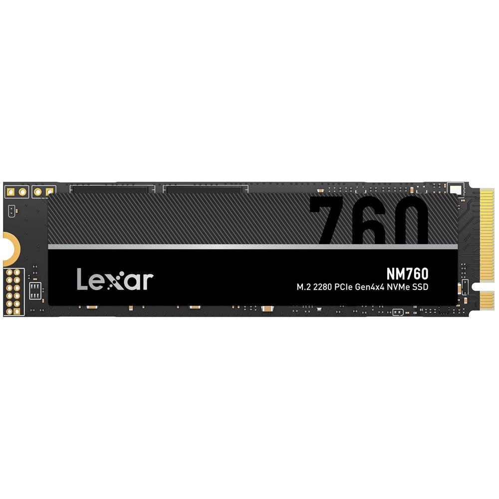 SSD Lexar LM760 1TB PCIe M2.2280 G4x4 NVMe 1.4 Internal SSD upto 5,300MB/s (LNM760X001T-RNNNG)