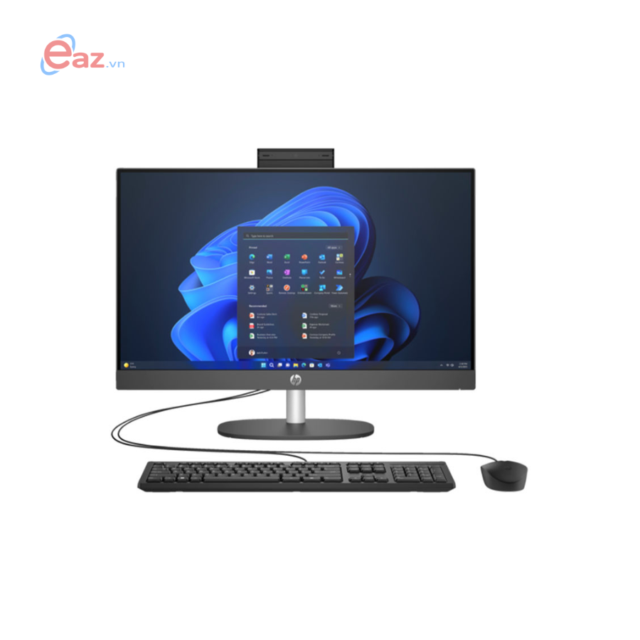  PC AIO HP ProOne 240 G10 (8W8J9PA) | intel Core i3-N300 | 8GB | 256GB SSD | 23.8FHD-IPS | Wifi | Win 11 | Black | 0324D