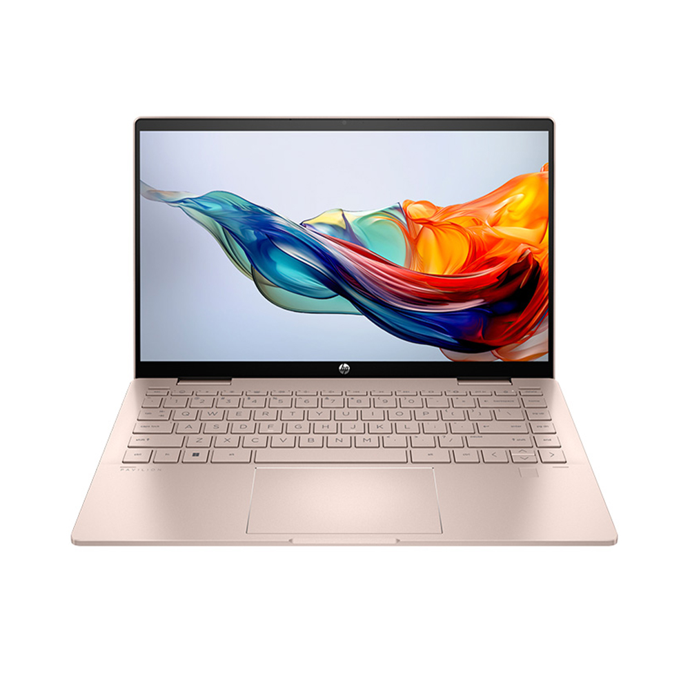 Laptop HP Pavilion X360 14-ek2024TU (9Z2V6PA) | Intel Core 5 120U | 16GB | 512GB | 14 inch FHD | Cảm ứng | Win 11 | V&#224;ng | 0924