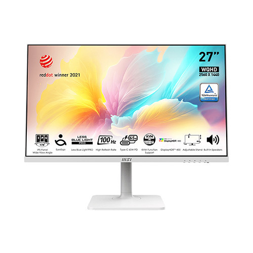Màn hình MSI MODERN MD272QXPW | 27 inch | QHD | IPS | 100Hz | 1ms | Loa | USB-C | 0425