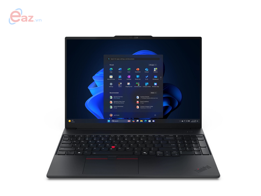 Laptop Lenovo ThinkPad E16 Gen 3 (21SR002UVN) | Ultra 7 255H | Ram 16GB | SSD 512GB | Windows 11 Home | 2Y | Đen | 0625