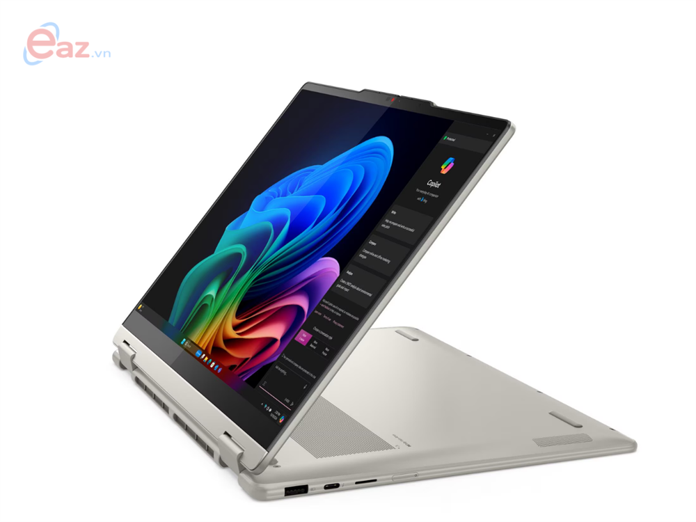 Laptop Lenovo Yoga 7 2in1 14ILL10 (83JQ0093VN) | Core™ Ultra 7 258V | 32GB | 1TB | Intel® Arc™ Graphics 140V | 14inch 2.8K OLED | Cảm ứng | Win 11 | Office | Seashell | 0725