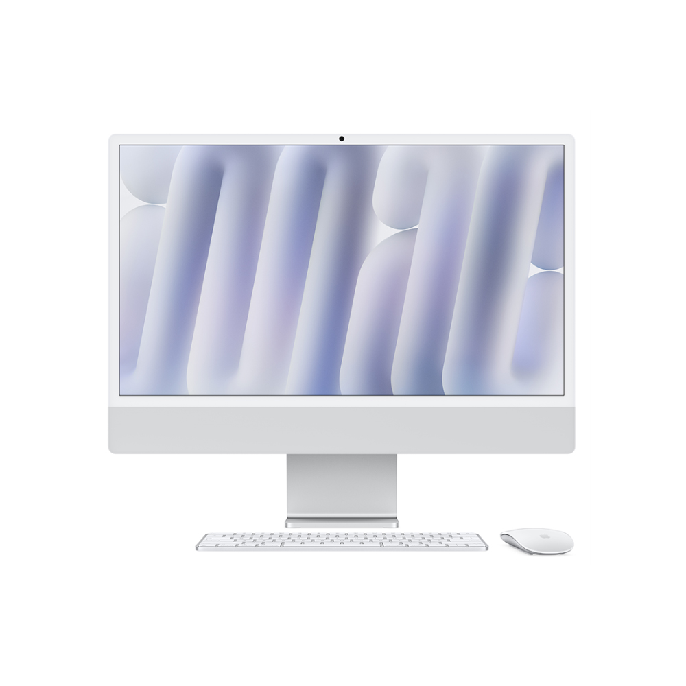 PC AIO Apple iMAC M4 MWUC3SA/A | 8 Core CPU | 8 core GPU | 16GB | 256GB SSD | 24inch | Mac OS | Silver | 0326