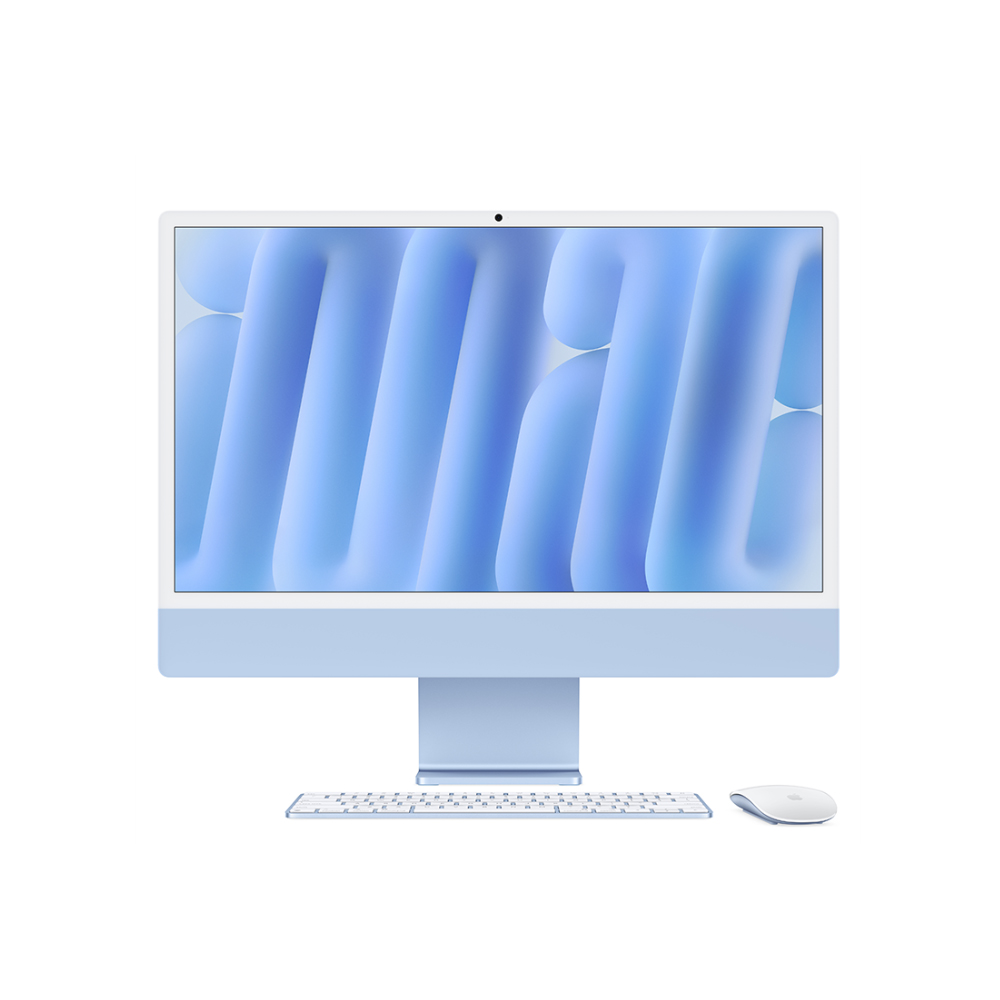 PC AIO Apple IMAC M4 MWUF3SA/A | 8 Core CPU | 8 core GPU | 16GB | 256GB SSD | 24inch | Mac OS | Blue | 0326