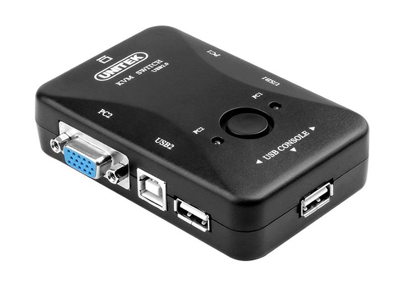 SWITCH KVM USB 2-1 UNITEK (U-8709) 318HP