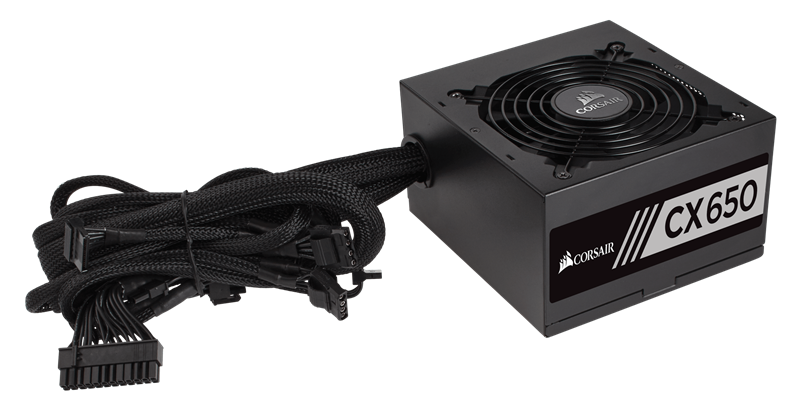 Corsair ™ CX650 — 650 Watt 80 PLUS&#174; Bronze Certified ATX PSU (CP-9020122-NA) _919KT