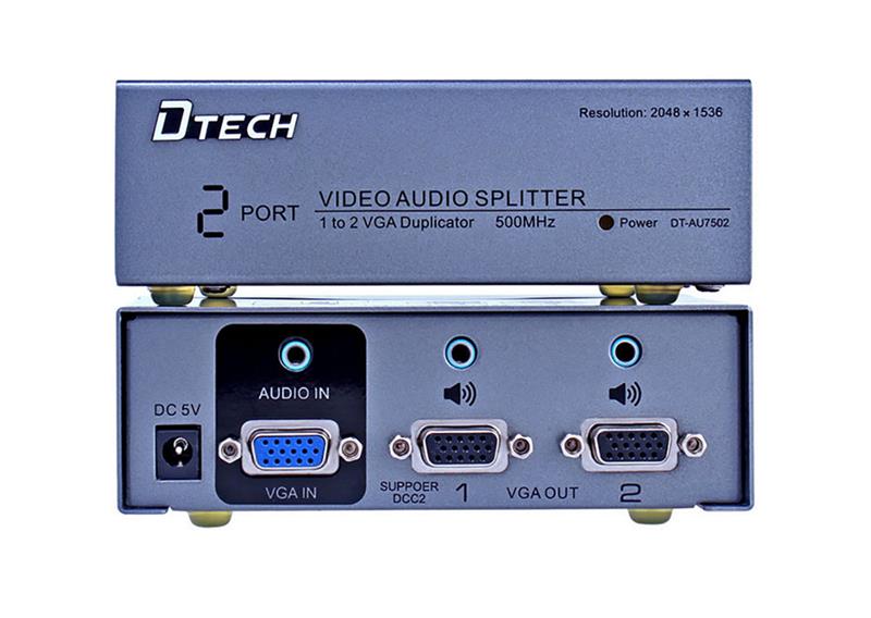 MULTI VGA AUDIO LCD 2-1 500MHZ DTECH (DT-AU7502) 318HP