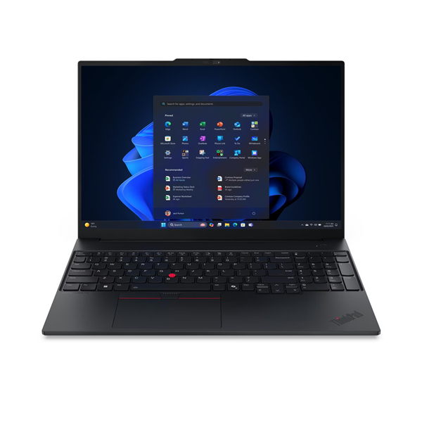 Lenovo ThinkPad E16 Gen 3 (21SR002JVA) | Intel® Core Ultra 5 225U | 16GB | 512GB SSD PCIe | ntel® Graphics | Intel® AI Boost Up to 12 TOPS | 16 inch WUXGA IPS | Finger | IR Camera | LED KEY | 1225