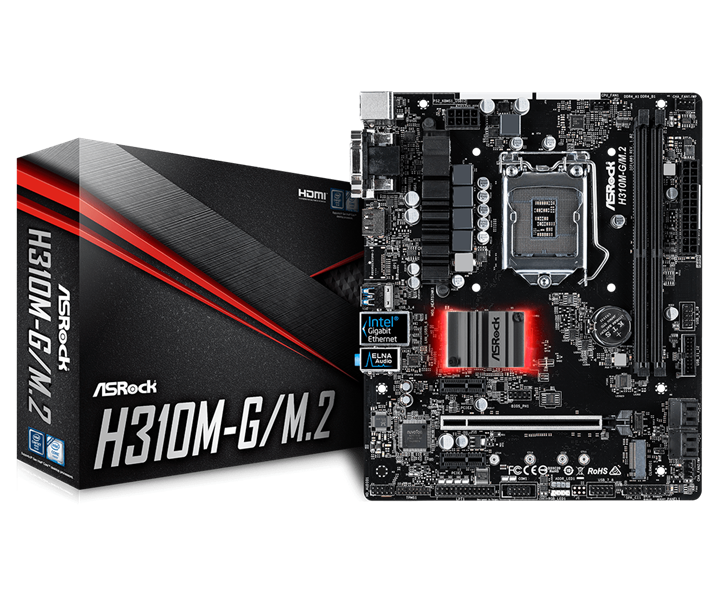 Mainboard Asrock H310M-G/M.2 Socket 1151v2 _518SP