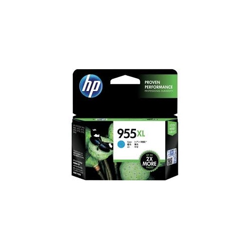 HP 955XL Cyan Original Ink Cartridge L0S63AA 618EL