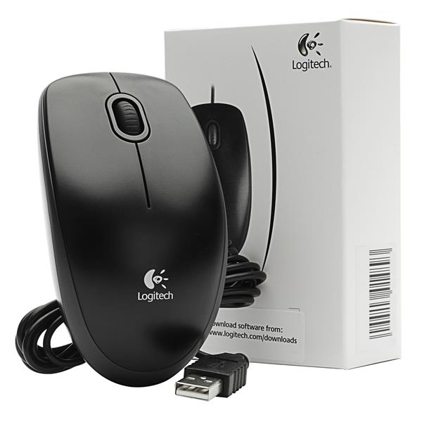 Chuột quang c&#243; d&#226;y Logitech B100 (910-006605)