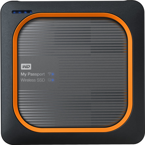 &#212;̉ cứng WD My Passport Wireless SSD - 1TB (WDBAMJ0010BGY) 618MC