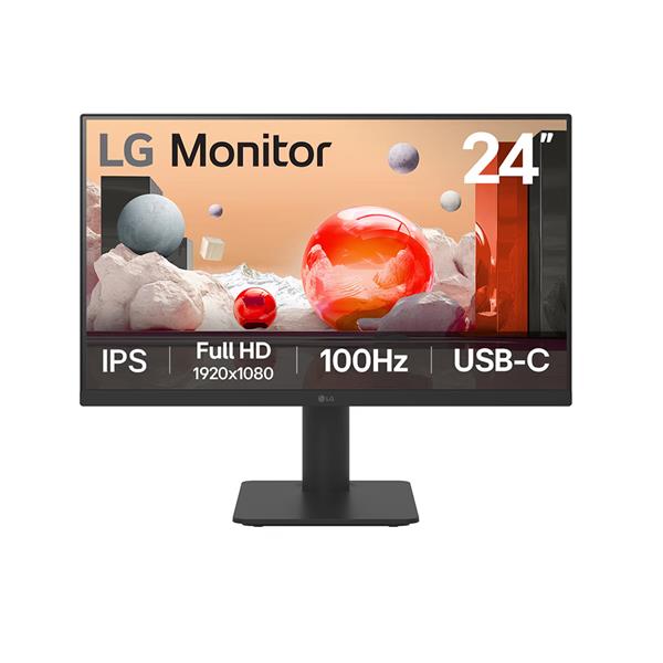 LCD LG 24MS570B-B | 23.8 inch - IPS - FHD - 100Hz - Speaker - USB-C |0326